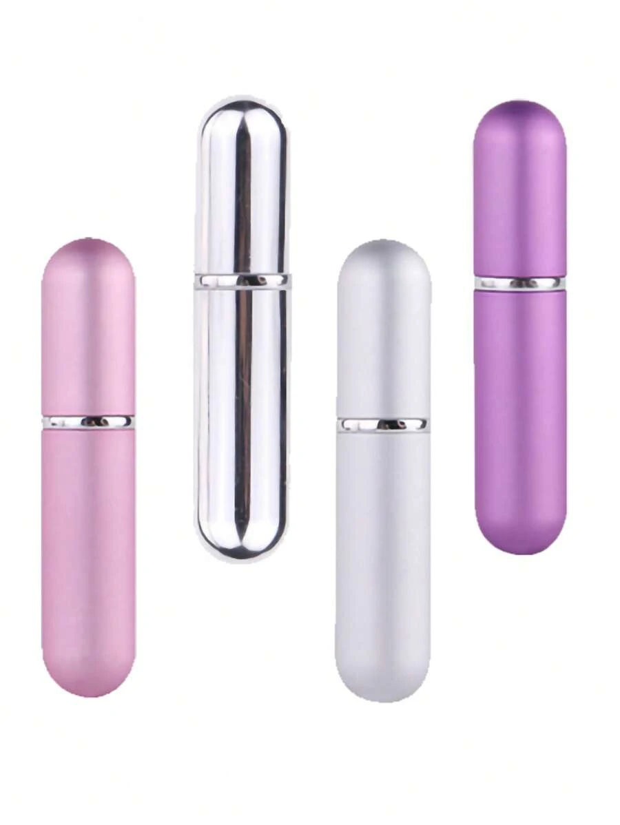 4入組5ML迷你便攜可填充香水瓶噴瓶 - 彩色 - 查看 1