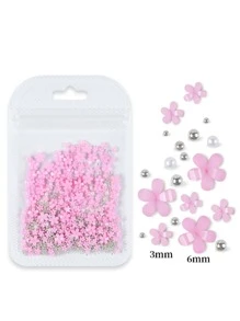 1 gói Hình Hoa Móng Tay Nghệ Thuật Trang Trí DIY Móng Tay Quyến Rũ Móng Đá Quý Đồ Dùng Làm Móng - Nhiều màu - Xem 2