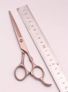 Tijeras de peluquero 6 pulgadas profesional japonés acero - Oro rosa - Ver 3