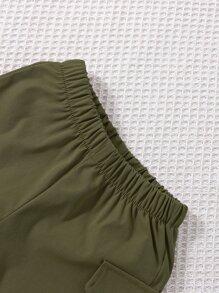 Bộ đồ Em bé Nút phía trước Hoạt hình - Nhiều màu - Xem 5