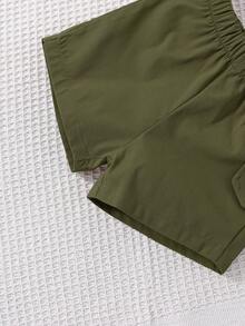 Bộ đồ Em bé Nút phía trước Hoạt hình - Nhiều màu - Xem 6