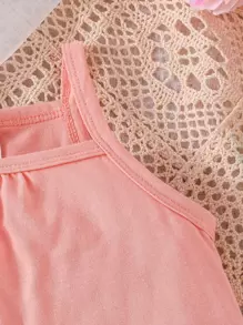 Baby Girl 3pcs Solid Cami Top - Multicolor - View 6