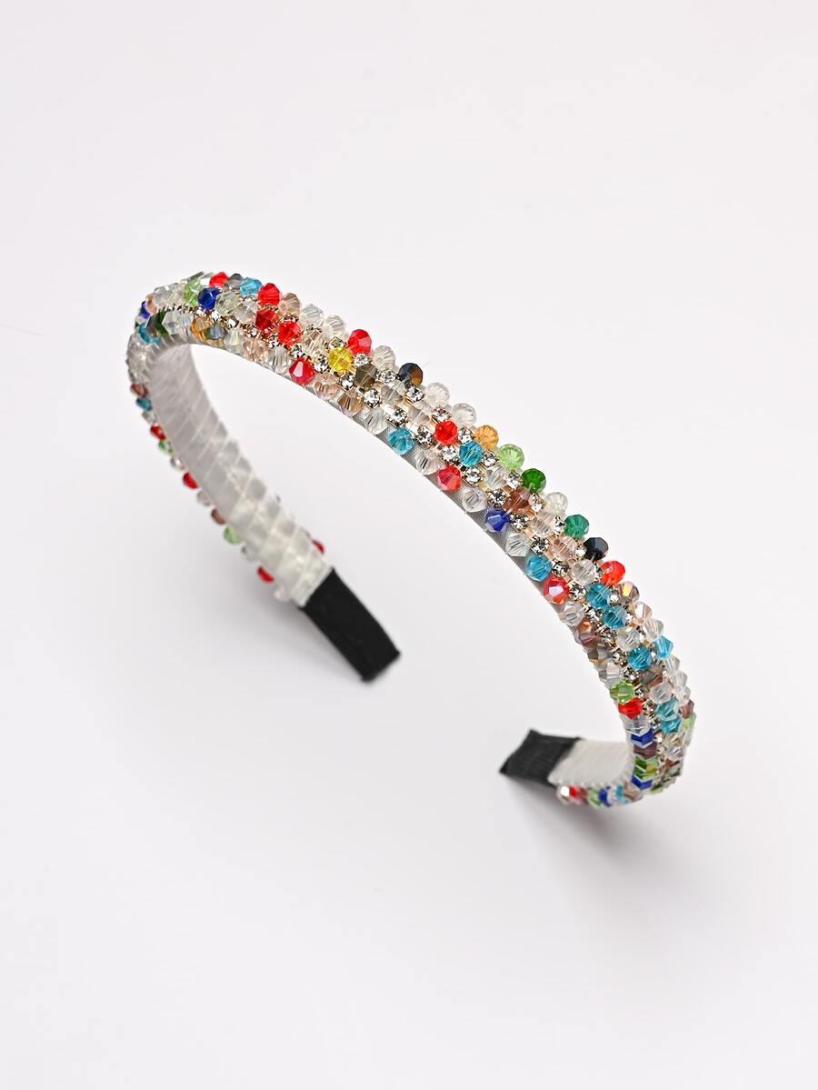 1 băng đô nữ đính đá trang trí tuyệt đẹp - Nhiều màu - Xem 1