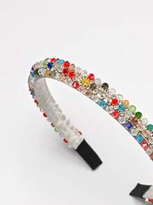 1 băng đô nữ đính đá trang trí tuyệt đẹp - Nhiều màu - Xem 3