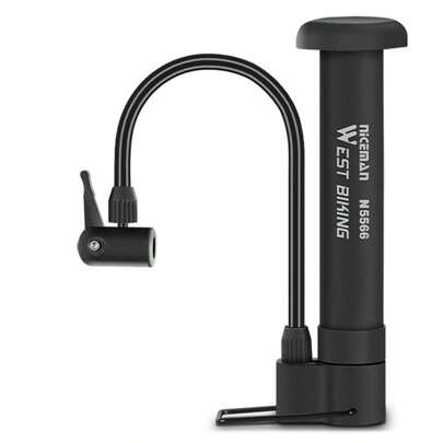 1 Stück Fahrradpumpe mit Buchstabengrafik