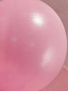peipo 1 pièce 9,8 Pouce ( À Propos 25cm ) Professionnelle Grade anti Éclatement À Toute Épreuve Et Antidérapante Petit yoga fitness Stabilité Formation pilates Exercer Boule - Rose bonbon - Voir 8