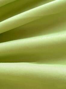 1 tấm vải polyester đơn màu chải, chống vón cục, chống nhăn, thoáng khí, thân thiện với da, thấm hút, hút ẩm, mềm mại, mịn màng, kháng khuẩn, bọc nệm cho cả gia đình, có sẵn cho mọi mùa - màu xanh lá - Xem 7