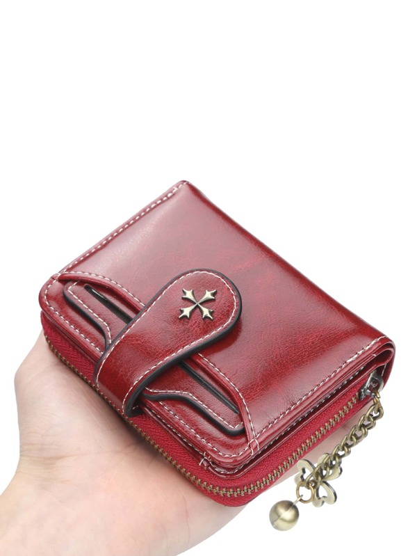 Women Wallets and Purses PU Leather Money Bag Female Short Hasp Purse
