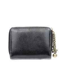 女士钱包和 PU 包 女式短搭扣小零钱卡包 便携式现金 男士 白领 大学生 工作 商务 通勤 办公室礼物 女士钱包 男士钱包 钱包 教师礼物 送给男朋友的礼物 丈夫的礼物 叔叔的礼物 送给兄弟的礼物 男人的礼物 理想礼物 送给老师的礼物 男士礼物 父亲的礼物 爸爸的礼物 女士钱包 钱包 钱包 小钱包 - 黑色 - 查看 4