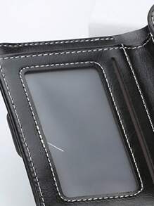 女士钱包和 PU 包 女式短搭扣小零钱卡包 便携式现金 男士 白领 大学生 工作 商务 通勤 办公室礼物 女士钱包 男士钱包 钱包 教师礼物 送给男朋友的礼物 丈夫的礼物 叔叔的礼物 送给兄弟的礼物 男人的礼物 理想礼物 送给老师的礼物 男士礼物 父亲的礼物 爸爸的礼物 女士钱包 钱包 钱包 小钱包 - 黑色 - 查看 8