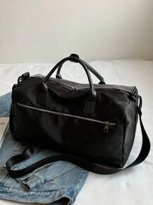 休閒水鑽裝飾大容量旅行包適用於度假