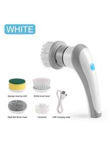 1入組ABS電動清潔刷家用電鍋清潔刷