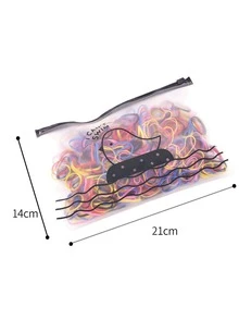500 chiếc dây buộc tóc dùng một lần - Nhiều màu - Xem 4