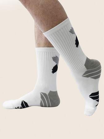 1雙透氣防滑籃球競技襪子