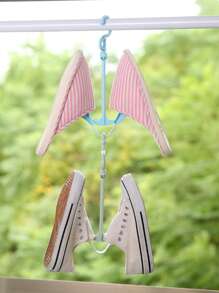 1 pieza portátil Zapatos colgante Estante secado - Multicolor - Ver 1