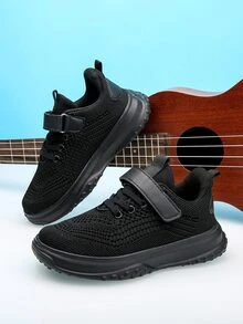 運動板鞋適用於男孩前綁帶運動鞋