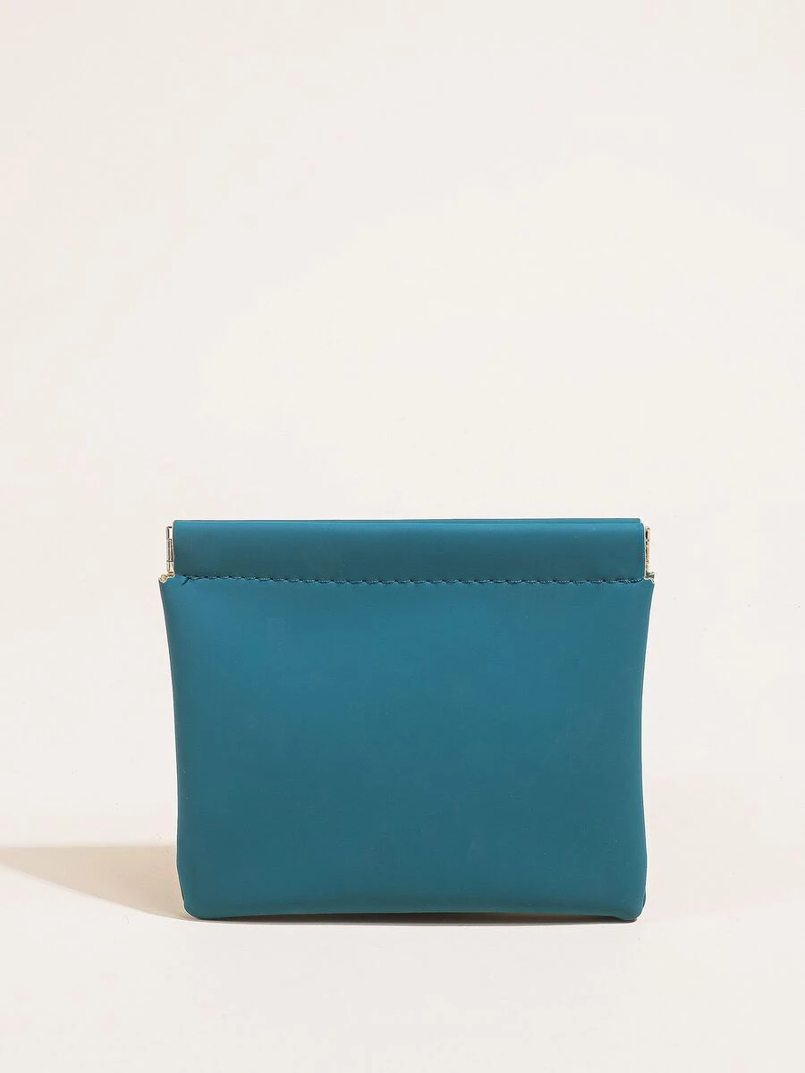 Ví đựng tiền màu xanh mòng két thời trang - Màu xanh ngọc - Xem 1