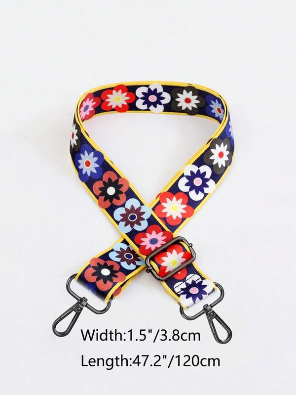 Rainbow Adjustable Obag Straps Nylon Colored Belt Bag Strap Hanger