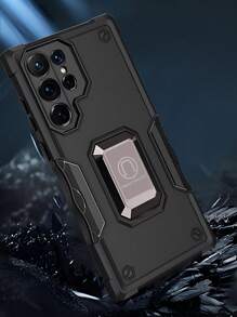 Father's Day 360 Degree Rotating Bracket + Flag + Suction Cup Set Of Phone Case Compatible With Apple 11/12/13/14/15promax, Compatible With Samsung Compatible With Oppo Compatible With Vivo Compatible With Xiaomi Redminote11/12pro,International Version, Not The Domestic Version - Black - View 2
