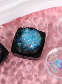 ROMWE Fairycore Mermaid 2boxes Nail Art Sequin - Multicolor - View 4