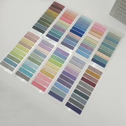 10入組混色標籤貼紙