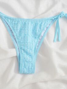 SHEIN 夏季吊带三角绑带侧比基尼套装