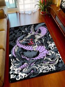 1入組龍樣式地毯 - 彩色 - 查看 6