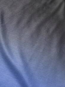 Manfinity Homme Áo thun & Áo lót Nam Cao thấp Ombre Giải trí - Nhiều màu - Xem 6