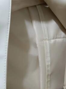 Ba lô chức năng nữ màu trơn - trắng - Xem 7