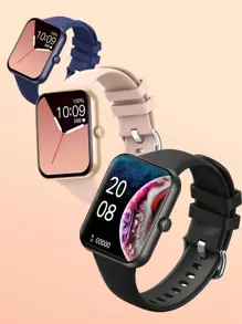 SENBONO 女士男士智能手錶，1.83 英寸觸摸屏健身追踪器，適用於 Android 和 IOS 手機，帶心率睡眠追踪功能，IP68 防水，20 多種運動模式，血氧，健身智能手錶 - 金色 - 查看 1