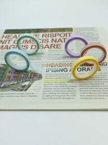 10rolls Mixed Color Adhesive Tape, Simple Multi-purpose Adhesive Tape For Office, School - Multicolor - View 3