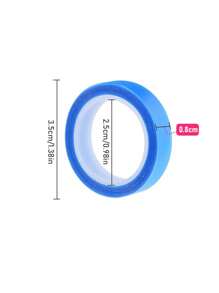 10rolls Mixed Color Adhesive Tape, Simple Multi-purpose Adhesive Tape For Office, School - Multicolor - View 4