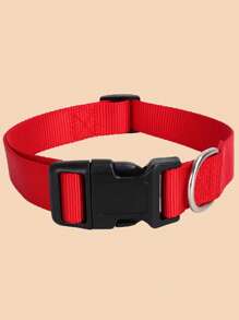 1入組可調節寵物項圈適用於狗狗和貓適用於戶外 - 紅色 - 查看 1