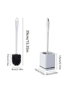 1入粉色圓頭馬桶刷 - 粉色 - 查看 2