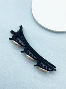 1入組女士蝴蝶結裝飾時尚髮夾 - 彩色 - 查看 2