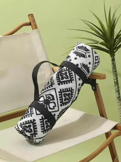 1入組幾何樣式戶外防水折疊桶包