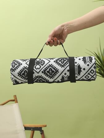 1入組幾何樣式戶外防水折疊桶包