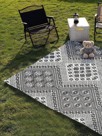 1入組幾何樣式戶外防水折疊桶包