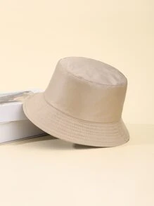 3pcs Solid Bucket Hat - Multicolor - View 5