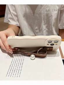 Plain Phone Case With Hand Strap - Multicolor - View 3