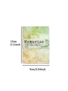 60pcs Flower Pattern Material Paper, Vintage Multi-purpose Decorative Craft Paper For DIY Craft, Decoration - Multicolor - View 3