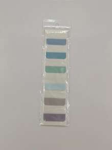 10 tab chỉ mục dính màu hỗn hợp, tab chỉ mục đa năng đơn giản để đánh dấu trang phân loại tệp - Nhiều màu - Xem 7