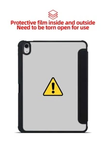 Vỏ chống rơi chắc chắn Tương thích với iPad - màu đen - Xem 6