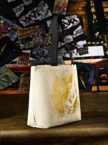 Warner Bros 100 Years X SHEIN Túi Xách tay Nữ Đồ họa Đôi tay cầm Sẵn sàng - Nhiều màu - Xem 3