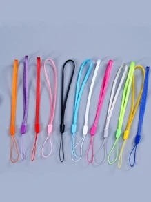 12pcs Random Color Phone Lanyard Gifts For Mother, Family, Friends, Birthday, Holiday Phone Charm, Phone Chain