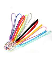 12pcs Random Color Phone Lanyard Gifts For Mother, Family, Friends, Birthday, Holiday Phone Charm, Phone Chain