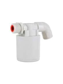 1pc Straight Automatic Water Level Control Valve With Floating Ball Valve Mounted In Water Tank For Non-penetrating Water Inlet And Outlet Valve - Grey - View 1