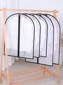 1入組便衣防塵罩透明PEVA掛衣收納袋家用 - 無色 - 查看 5