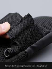 1pc Waterproof Running Arm Bag - Black - View 7