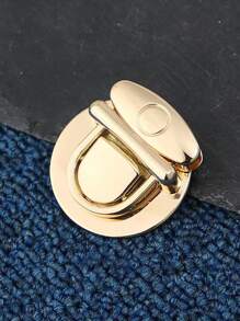 2pcs Iron DIY Lock DIY Accessories Replacement Reusable Bag Accessories Handbag Tote Bag Backpack Bag Present - Gold - View 2